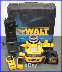 DeWalt Self Leveling Rotary Laser Level Kit DW079, with 18V Battery & Charger