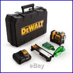 Dewalt DCE089D1G 10.8V Self Levelling Multi Line Laser With 2Ah Battery & Charge
