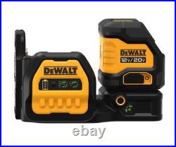 Dewalt DCLE34020G 20V MAX XR Cordless Cross Line Green Laser Level Kit