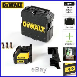 Dewalt DW088CG Green Beam Cross Line Laser with Carry Case