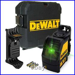 Dewalt DW088CG Green Cross Line Laser Level Self Levelling