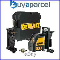 Dewalt DW088K CLL Cross Line Self Levelling Laser Level Kit + Wall Bracket +Case