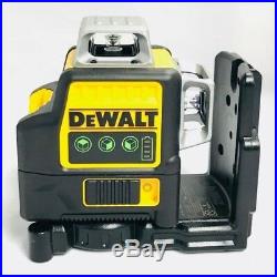 Dewalt DW089LG 12-Volt 3 x 360-Degree Lit-Ion Green Beam Line Laser BRAND NEW