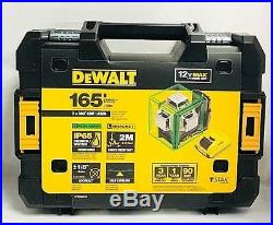Dewalt DW089LG 12-Volt 3 x 360-Degree Lit-Ion Green Beam Line Laser NEW