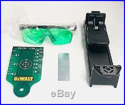 Dewalt DW089LG 12-Volt 3 x 360-Degree Lit-Ion Green Beam Line Laser NEW