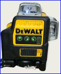 Dewalt DW089LG 12-Volt 3 x 360-Degree Lithium-Ion Green Beam Lazer tool only