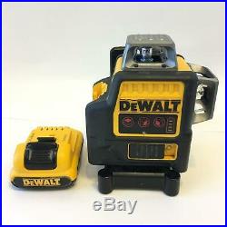 Dewalt DW089LR 12-Volt 3 x 360-Degree Lithium-Ion Locking Pendulum Line Laser