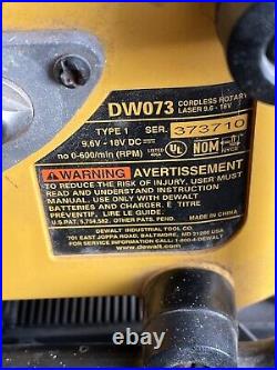 Dewalt Rotary Laser Self Leveling DW073 With Remote