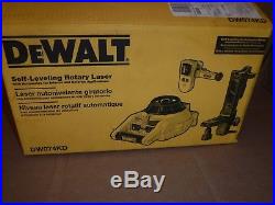 Dewalt Self Leveling Interior And Exterior Rotary Laser Level Kit Dw074kd