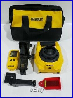 Dewalt Self-Leveling Rotary Laser Level Tool Kit DW074KD WK