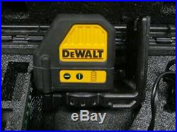 Dewalt dw088lg 12v self leveling cross line laser level kit
