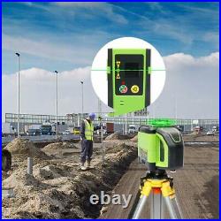 Electronic 3360° 12 Lines Green Beam Self Leveling Laser Level measure tool