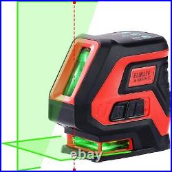 Elikliv Self Leveling Laser Level 2 Plumb Dots Laser 200Ft Green Laser Layout