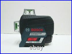 GREAT Bosch GLL3-330CG 360-Degrees 3-Plane Green Beam Self-Leveling Line Laser
