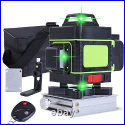 Green Beam Laser Level 3/4D 360° Self leveling measure Tool Horizontal Vertical