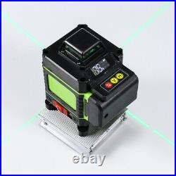 Green Beam Laser Level 3/4D 360° Self leveling measure Tool Horizontal Vertical