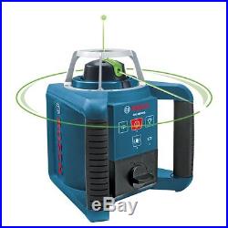 Green Beam Rotary Laser Self-Leveling Bosch Tools GRL300HVG New