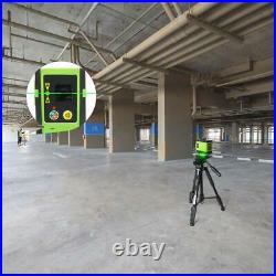 Green Cross Laser Level Line Tiling Floor with Remote Control &Hard Carry Case