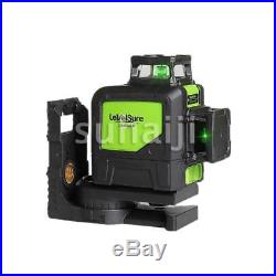 Green Laser Level 8 Line Self Leveling Outdoor 360 Degree Rotary Cross Measure