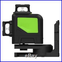 Green Laser Level 8 Line Self Leveling Outdoor 360° Rotary Cross Measure Tool