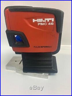 HILTI PMC 46 SELF LEVELING COMB LINE AND POINT LASER WITH MAG BASE. Pulse Ii