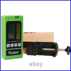 Huepar 360° Laser Level Cross Line Vertical & Horizontal + Receiver+143cm Tripod
