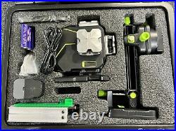 Huepar 3x360° Self-Leveling Laser Level with LCD Screen