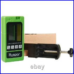 Huepar 4D 16 Lines Rotary Laser Level 360 Self Leveling Laser +Receiver +Tripod
