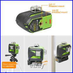 Huepar 603CG Self-Leveling Rotary Grade Laser Level with tripod and Receiver kit