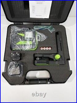 Huepar HP-603CG 3D Professional Laser Level Tool w Green Beam Self Leveling Mode
