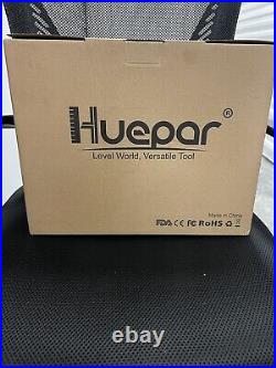 Huepar Laser Level 4x360°Cross Line Laser with LCD S04CG(kit)