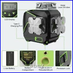 Huepar S03CG Laser Level 3D 360, Bluetooth, Remote control, LCD