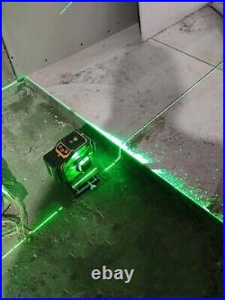 INSPIRITECH 3x360° Flooring to Ceiling Alignment Tile Laser Level green beam