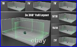 INSPIRITECH Laser Level 3x360 Self Leveling Tiling Floor Wall Ceiling Green Beam