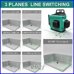 INSPIRITECH Laser Level self leveling 3x360 3d for tile wall ceiling squaring