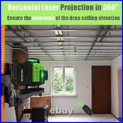 Inspiritech 4d green beam self leveling Tile Laser Level for Floor Wall Ceiling