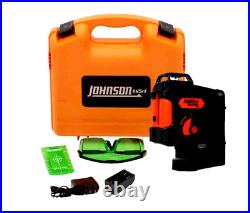 Johnson 360Self-Leveling Laser with Plumb Line 40-6676 GreenBrite Technology