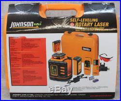Johnson 406539 Selfleveling Rotary Laser Level Kit