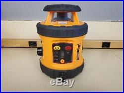 Johnson 40-6515 Self-Leveling Rotary Laser Level with Bag Used