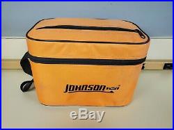 Johnson 40-6515 Self-Leveling Rotary Laser Level with Bag Used