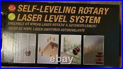 Johnson 40-6517-800 Ft. 360 Beam Self-leveling Rotary Laser Level System New