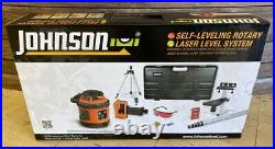 Johnson 40-6517 Self-leveling Rotary Laser Level System Brand New