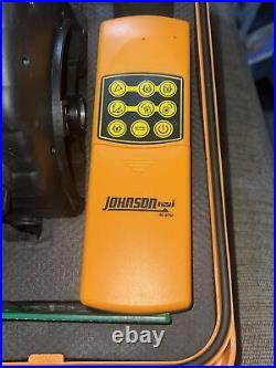 Johnson 40-6546 Electronic Self-Leveling Green Beam Rotary Laser Level New