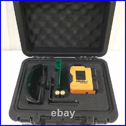 Johnson 40-6607 Black Orange Self Leveling Laser With Plumb Line Kit Used
