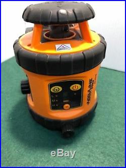 Johnson Acculine Pro 40-6515 Self Leveling Rotary Laser Level withManual and Case