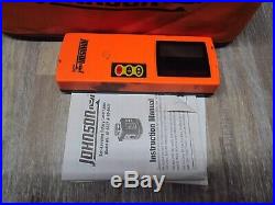 Johnson Acculine Pro Rotary Self -Leveling Laser Level 40-6527 With40-6700 CONTRO