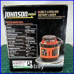 Johnson Level Self-Leveling Rotary Laser Level