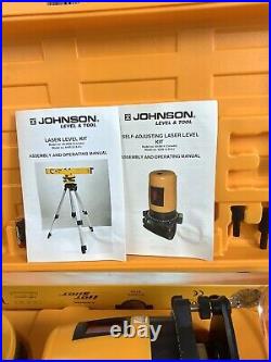Johnson Self-Adjusting Laser Level Kit, Model 9100 & 9320, Two different Tools
