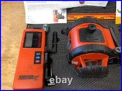 Johnson Self Leveling Laser Level Model 40-6516 with Detector NEW IN BOX