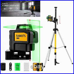 KAIWEETS KT360B Green Laser Level with Adjustable Tripod for DIY Construction